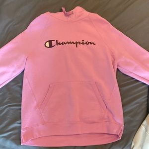 Pink Champion hoodie